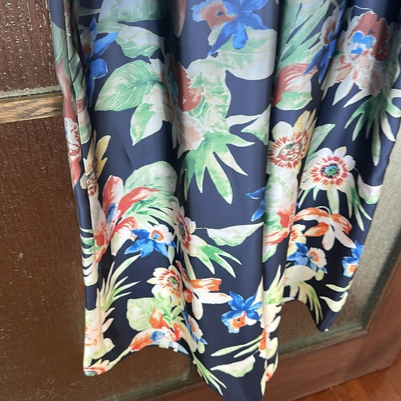 Lauren Ralph Lauren wide leg floral bottom drawstring pants size XL. - Picture 5 of 14